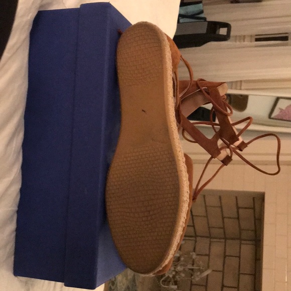 Stuart Weitzman Walk My Way Lace up Espadrille - Picture 3 of 8